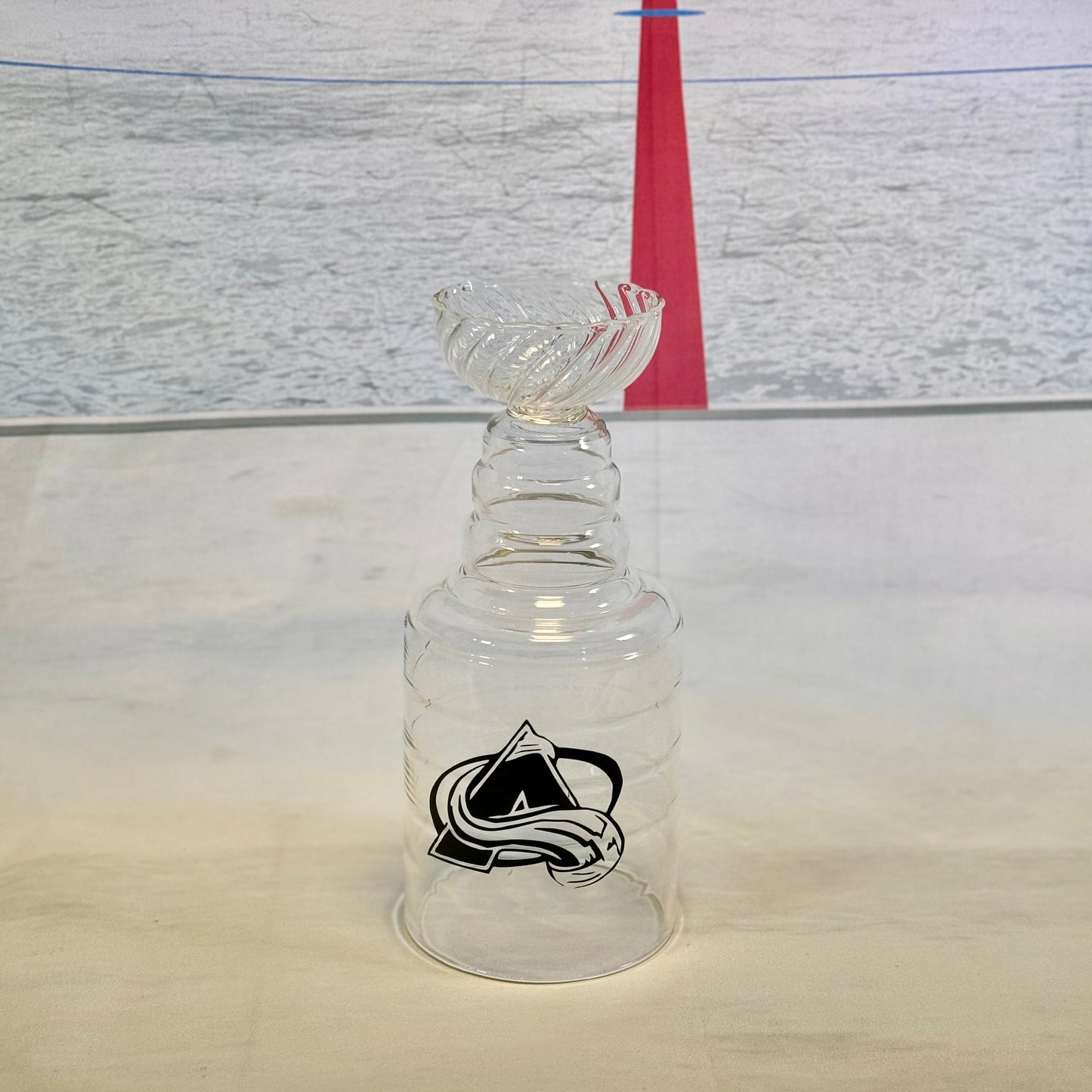 COLORADO AVALANCHE Glass