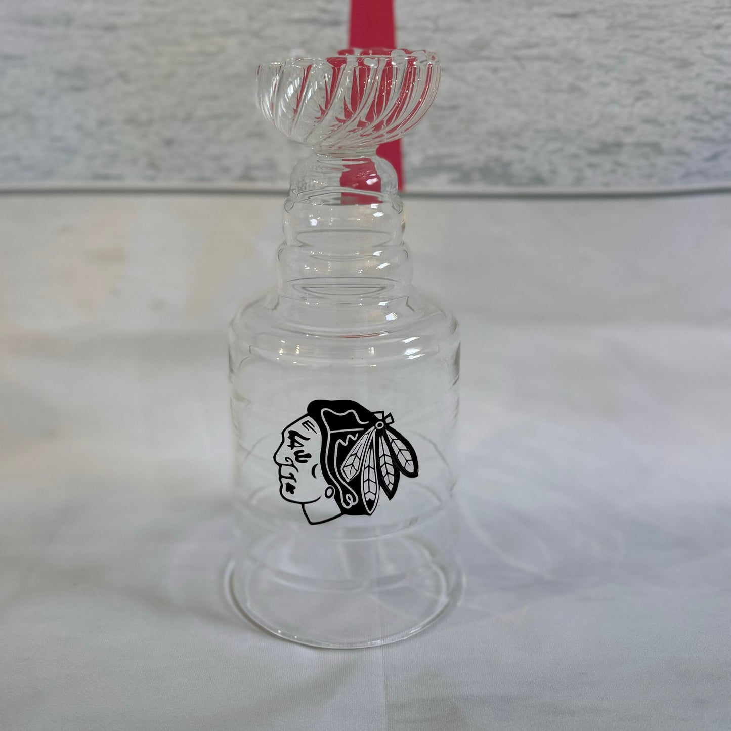 CHICAGO BLACKHAWKS Glass