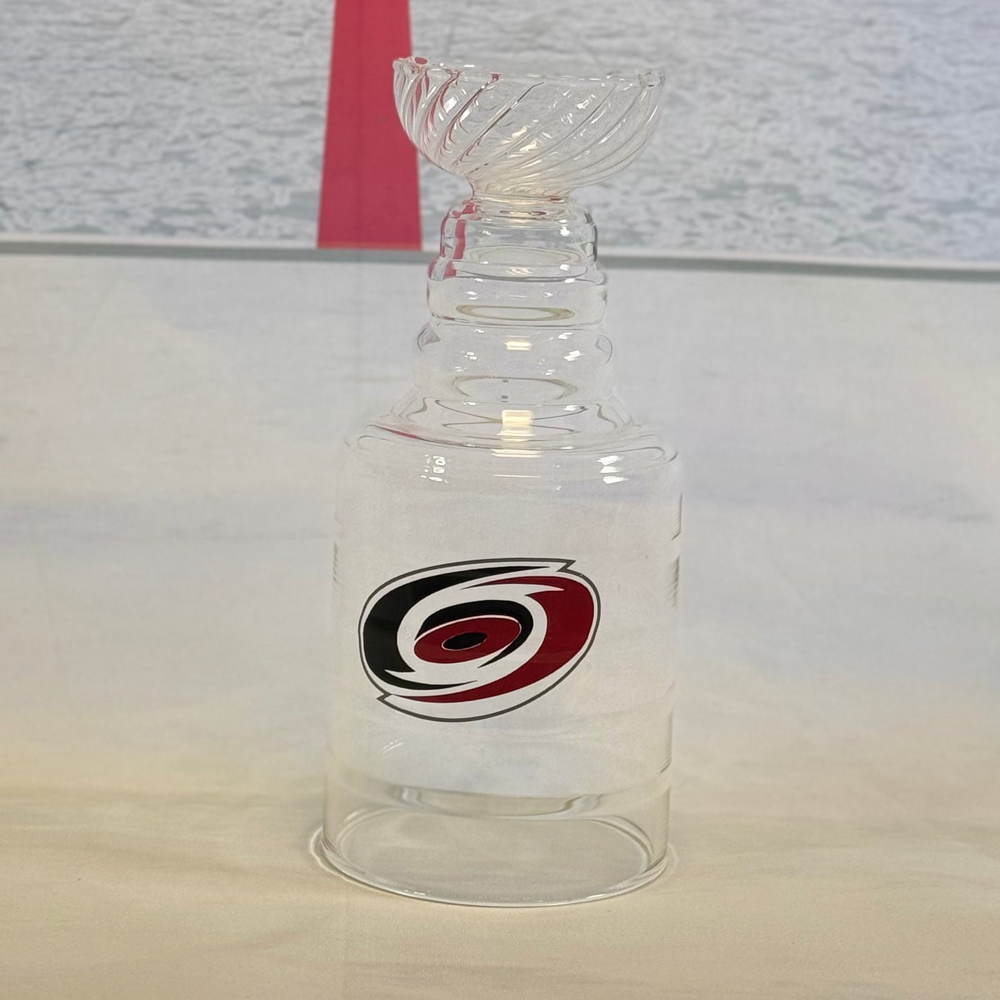 CAROLINA HURRICANES GLASS