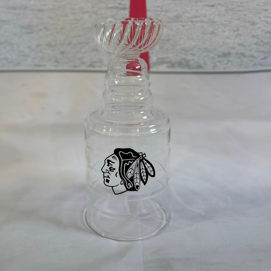 BLACKHAWKS Glass